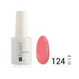 Цветной гель-лак PASHE №124 Модный коралл, 9 мл.