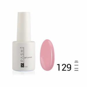 Цветной гель-лак PASHE №129 Весенний пион, 9 мл.