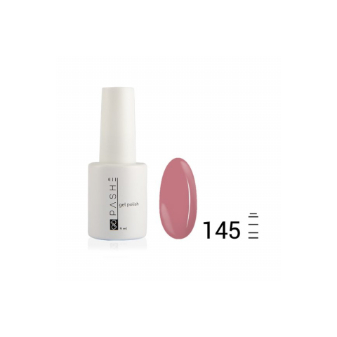 Цветной гель-лак PASHE №145 Земляника со сливками, 9 мл.