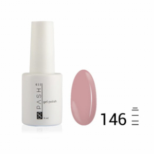 Цветной гель-лак PASHE №146 Розовый кварц, 9 мл.