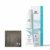 TNL 7.1 Крем-краска для волос Million Gloss, блонд пепельный, 100 мл