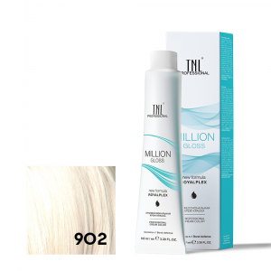 TNL 902 Крем-краска для волос Million Gloss осветляющий фиолетовый, 100 мл.
