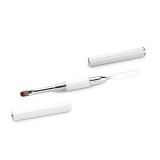 386049 TNL Кисть-шпатель для акрил-геля в футляре белая