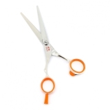 TS4600L Ножницы парикмахерские прямые 6,0" TAYO ORANGE для левши