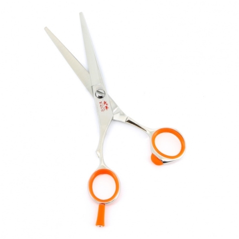 TS4600L Ножницы парикмахерские прямые 6,0" TAYO ORANGE для левши