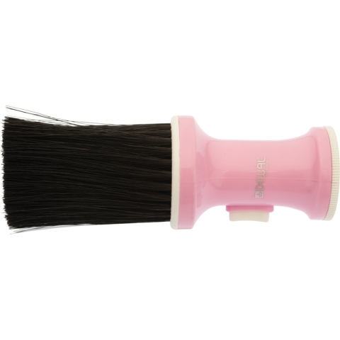 NB002 Light-purpl Кисть-сметка искусственная щетина, с емкостью для талька цветная