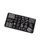 TNL Пластина для стемпинга №06 Premium - kids mood