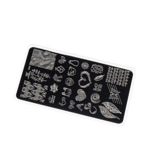 TNL Пластина для стемпинга №06 Premium - kids mood