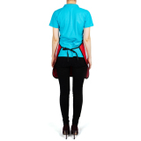 381310 TNL Фартук-красный с тройным карманом