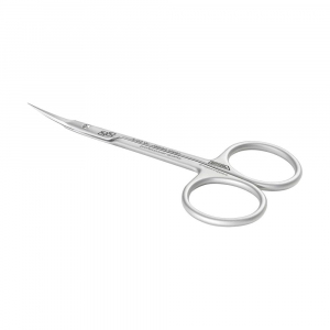 NN S-02W Ножницы для кутикулы, 107 мм, Изогнутые ручки