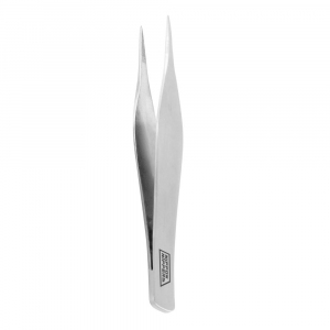 NN T-06 Пинцет для кожи, 95 мм, Острый край с насечкой