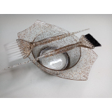 JB0060 Чаша для окрашивания коллекция Голд, 350 мл.