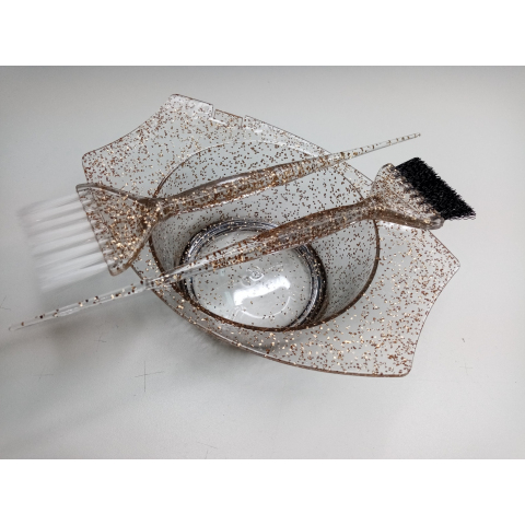 JB0060 Чаша для окрашивания коллекция Голд, 350 мл.