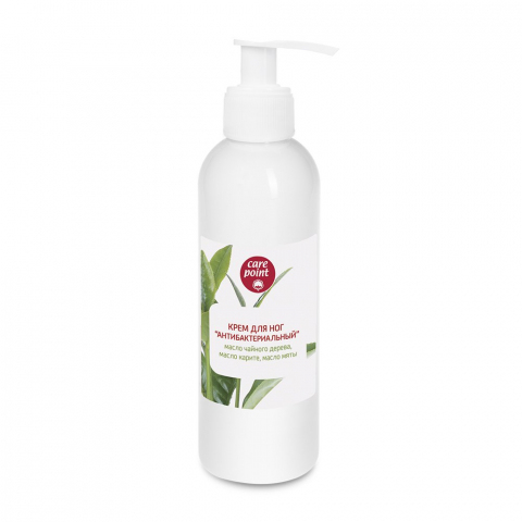 Care Point Крем для ног Антибактериальный, 200 мл.