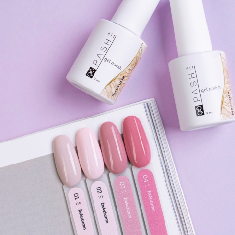 Гель-лак PASHE InAutumn №02 Утренний рассвет, 9 мл.