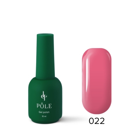 Цветной гель-лак POLE Роскошь №022 Коралловый риф, 10 мл.