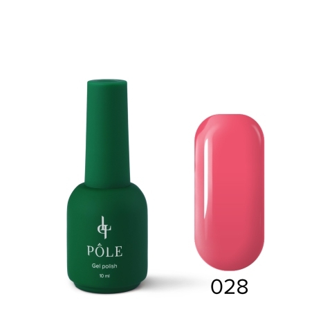 Цветной гель-лак POLE Роскошь №028 Румяна графини, 10 мл.