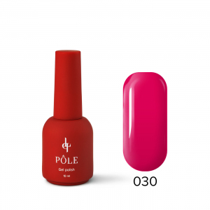 Цветной гель-лак POLE Роскошь №030 Сладкая малина, 10 мл.