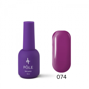 Цветной гель-лак POLE Роскошь №074 Белладонна, 10 мл.