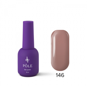 Цветной гель-лак POLE Роскошь №146 Утренний эспрессо, 10 мл.