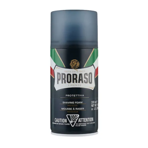 PRORASO Пена для бритья защитная с алоэ и витамином Е, 300 мл.