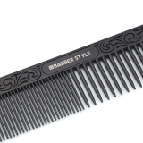 JF10225black Расческа для стрижки DEWAL металлическая, 22 см.