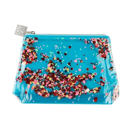 BG-5 Dewal Косметичка Модница, бирюзовая, 20*5*16 см