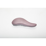 DBT-10 DEWAL Щетка массажная большая с ручкой, для легкого расчесывания волос, розово-черный