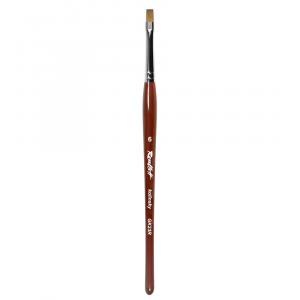 GK23R Кисть для геля Колонок плоская №7