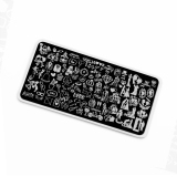 TNL Пластина для стемпинга №112 Premium - Свадьба мечты