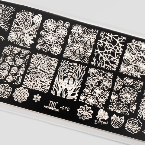 TNL Пластина для стемпинга №70 Premium