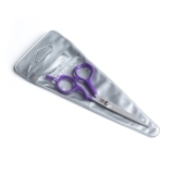 9652SV- PR Ножницы парикмахерские прямые с микронасечками, 5,5"