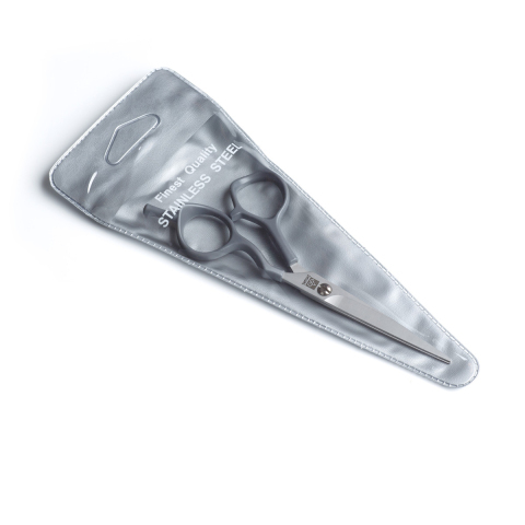 9652SV-GY Ножницы парикмахерские прямые с микронасечками, 5,5"