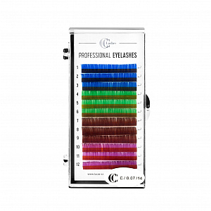 СС Lashes Ресницы CС/0.10/10 color mix