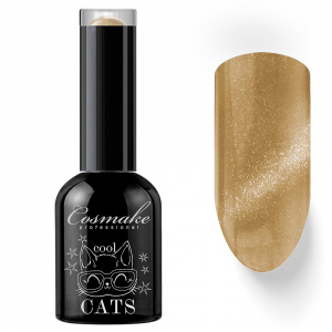 Cosmake 06 Гель-лак Кошачий глаз Желтый, 11 мл.