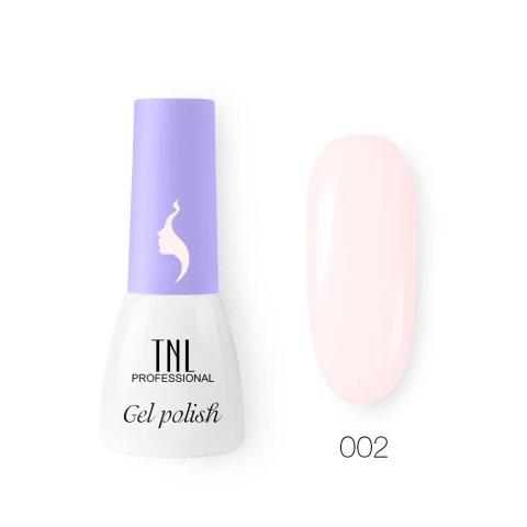 TNL Гель-лак 8 Чувств Mini №002 сетло-розовый, 3,5 мл.