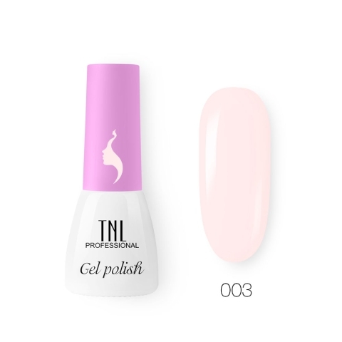 TNL Гель-лак 8 Чувств Mini №003 нежно-розовый, 3,5 мл.