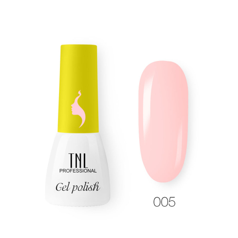 TNL Гель-лак 8 Чувств Mini №005 розовый жемчуг, 3,5 мл.