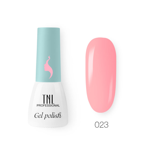TNL Гель-лак 8 Чувств Mini №023 мягкий розовый, 3,5 мл.