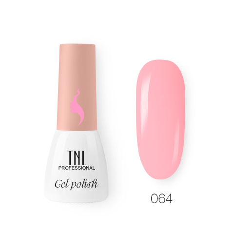 TNL Гель-лак 8 Чувств Mini №064 розовый щербет, 3,5 мл.