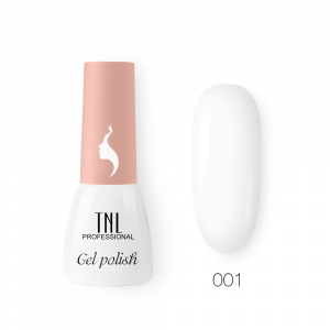 TNL Гель-лак 8 Чувств Mini №001 белоснежный, 3,5 мл.