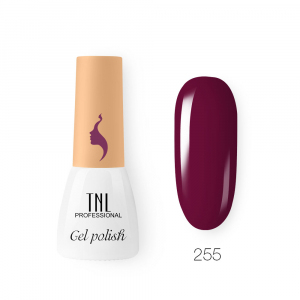 TNL Гель-лак 8 Чувств Mini №255 сливовое вино, 3,5 мл.