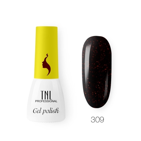 TNL Гель-лак 8 Чувств Mini №309 бурлеск, 3,5 мл.