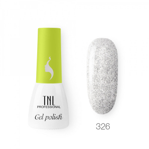 TNL Гель-лак 8 Чувств Mini №326 снежинки, 3,5 мл.