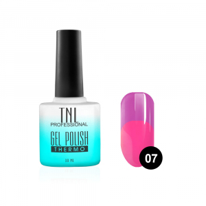 TNL Гель-лак Thermo №07 маджента-неоново/розовый, 10 мл.