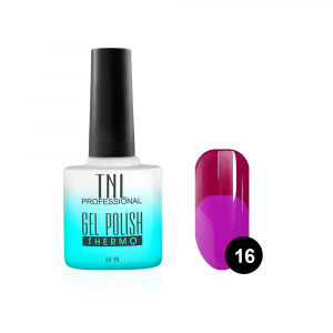 TNL Гель-лак Thermo №16 земляничный-фуксия, 10 мл.