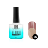 TNL Гель-лак Thermo №36 кофейно-молочный-коричневый, 10 мл.