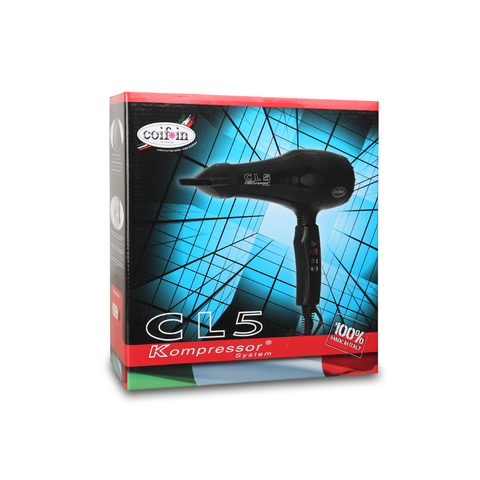 CL5Ri Фен COIF*IN 2300 Вт, 2 насадки, с ионизацией, синий