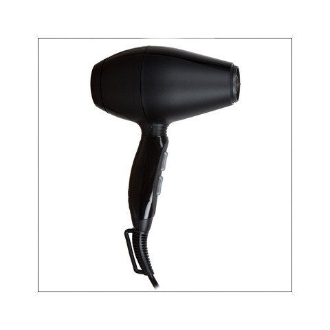 EK6K Фен COIF*IN 2000 Вт, 3 насадки, с ионизацией, чёрный