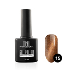 TNL Гель-лак Кошачий глаз №15 капучино, 10 мл.